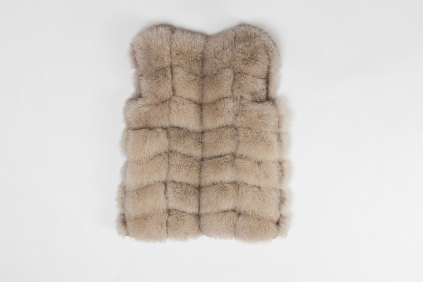 Real Fur Sleeveless Fawn Gillet